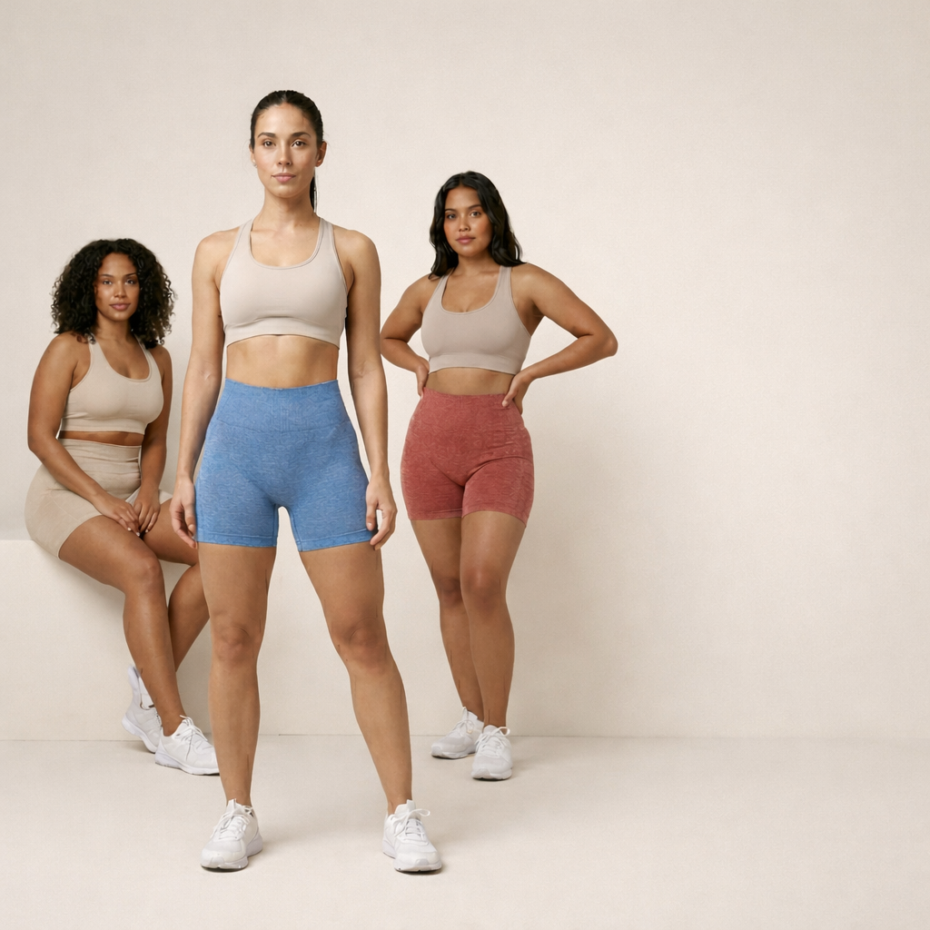 Short Deportivo con control de abdomen y efecto Push Up x3 unds