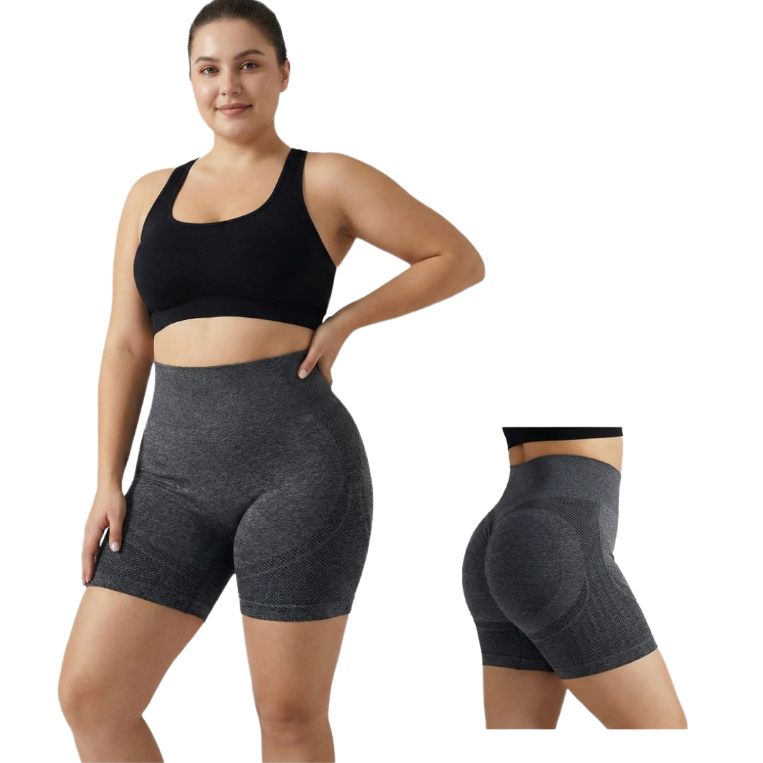 Short Deportivo con control de abdomen y efecto Push Up x3 unds